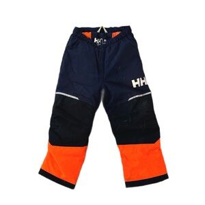 Helly Hansen Kids Navy and Orange Pants